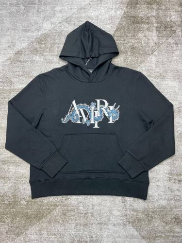 1:1 quality version Monogrammed Cartoon Dragon Embroidered  Hoodie