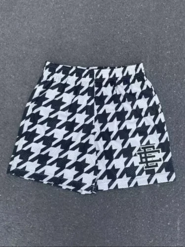 New Version 1:1 quality Eric Emanuel houndstooth shorts 2 colors