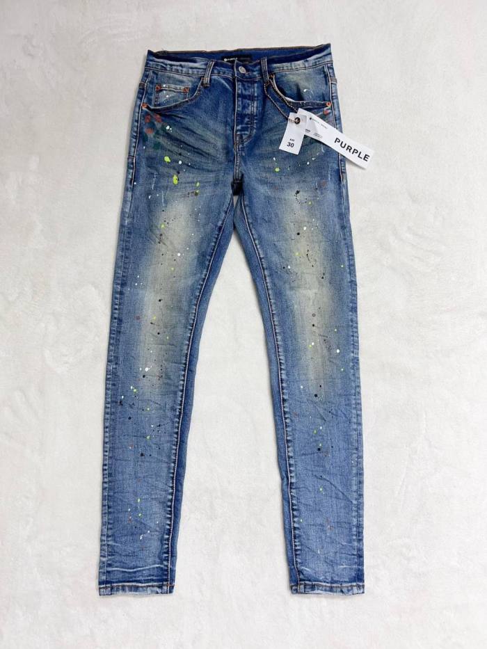 1:1 quality version Inked and Graffitied Jeans