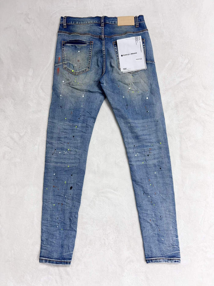 1:1 quality version Inked and Graffitied Jeans