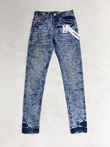 1:1 quality version Dendrite frayed jeans