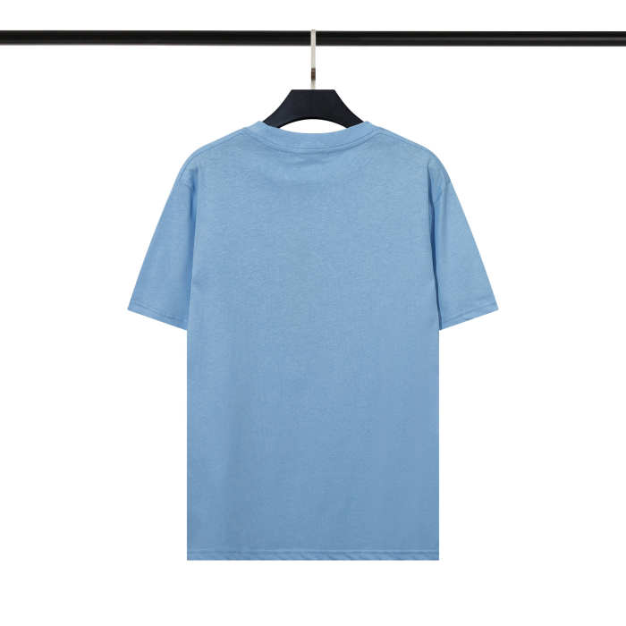 Small chest square solid color Tee 3 colors