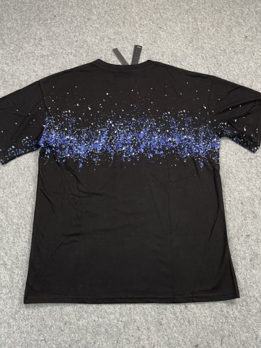 [buy more save more] Starry Night Letter Print Tee