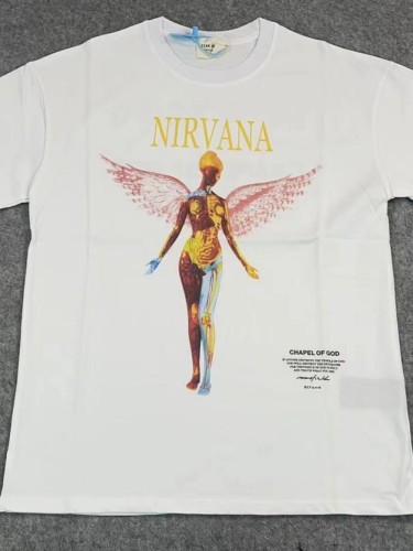 [buy more save more] Nirvana Angel Letter Print Tee