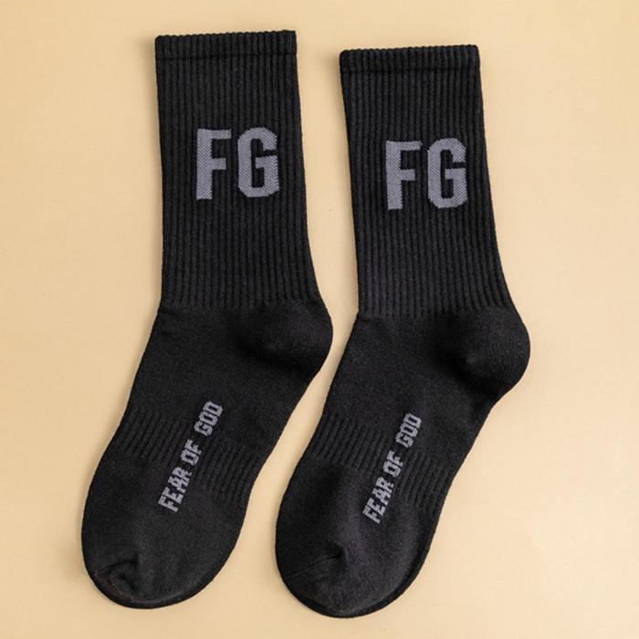 FG Monogrammed Mid-Calf Socks 8 colors
