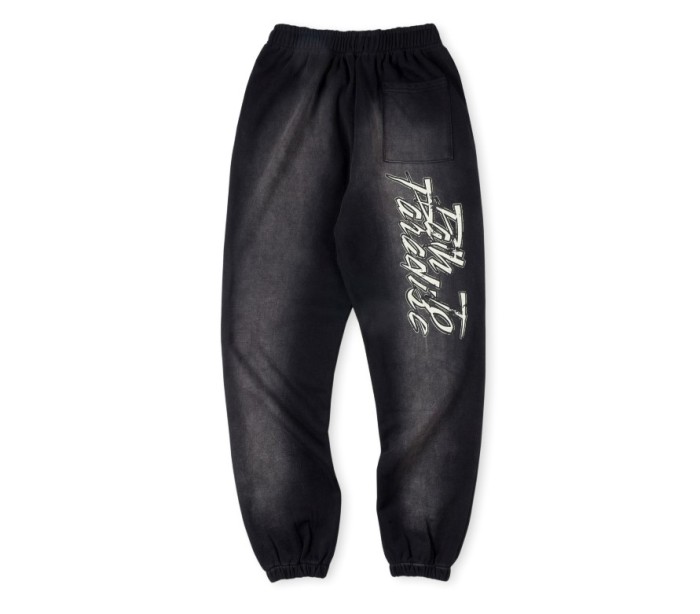 Copy [Including comparative images of RepDog and other seller] 1:1 quality version Half face corrugated sweatpants 3 colors