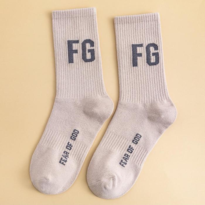 FG Monogrammed Mid-Calf Socks 8 colors