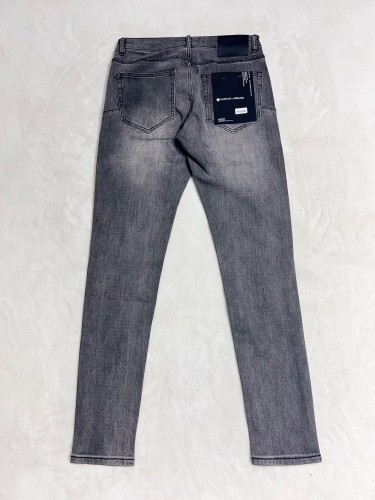 1:1 quality version Flat front diamond washed jeans