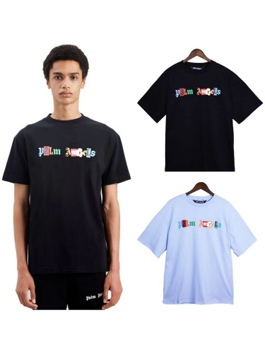 PA Colourful Logo Letter tee 2 colors