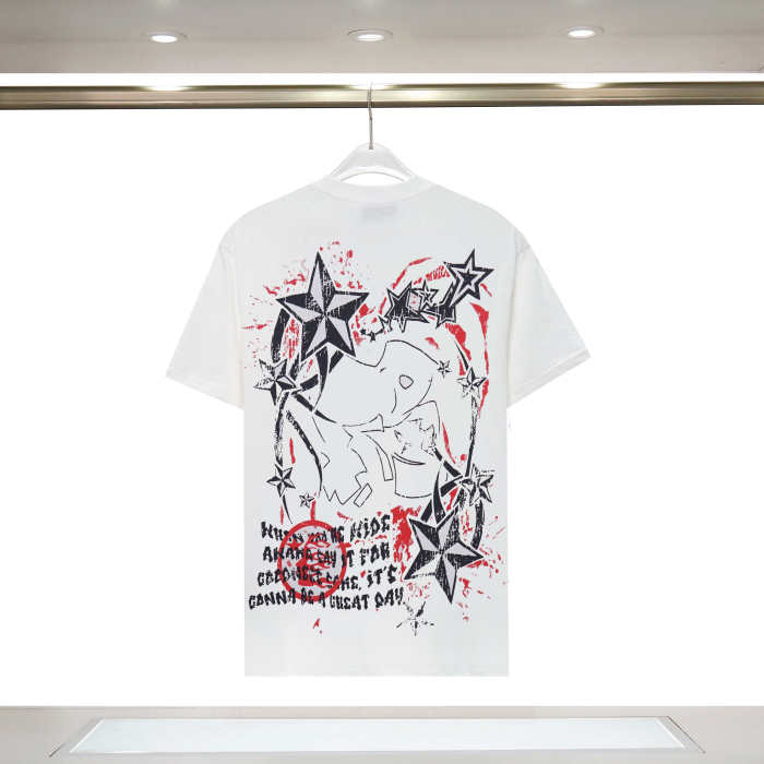 Masked Man Letter Print Tee 2 colors