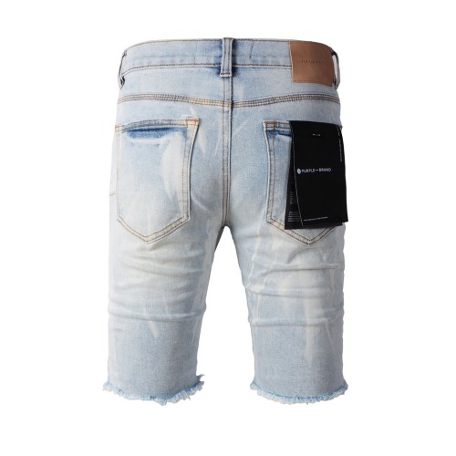 1:1 quality version Edge-to-edge breasted denim shorts