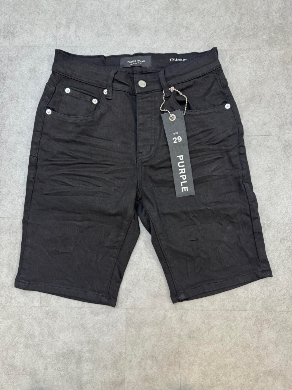 1:1 quality version distressed frayed denim shorts