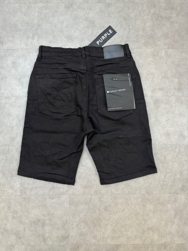 1:1 quality version Distressed frayed denim shorts