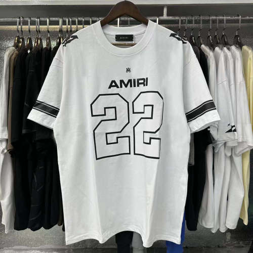 Number 22 Letter Logo Printed Sports Jersey Tee 2 colors