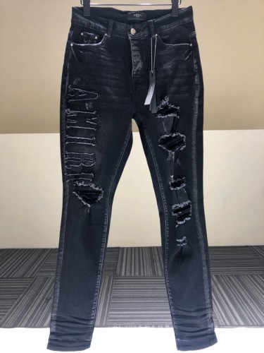 [buy more save more] Laser logo embroidered jeans