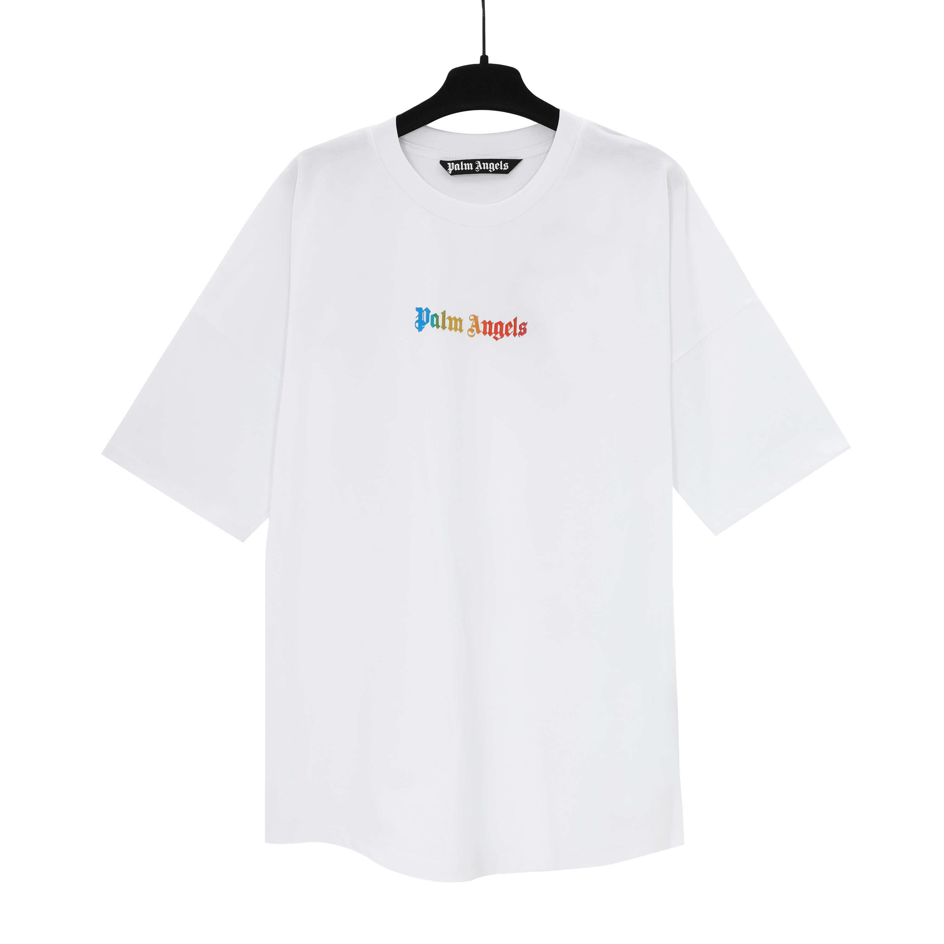 colourful letter print tee 2 colors