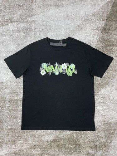 [buy more save more]1:1 quality version Green Floral Letter Logo Tee