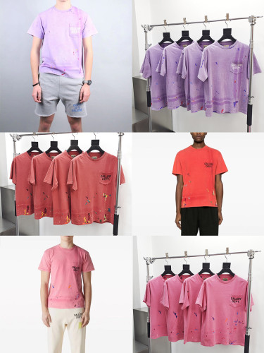 1:1 quality version Hand Painted Pocket Folded Shadow Tee 3 colors