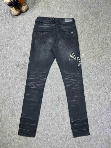 1:1 quality version 23 Letter Embroidered Jeans