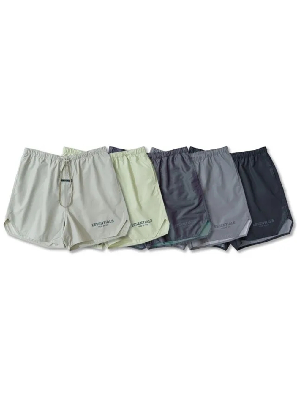 [buy more save more]1:1 quality version fear of god fog essentials 3m nylon shorts 5 colors