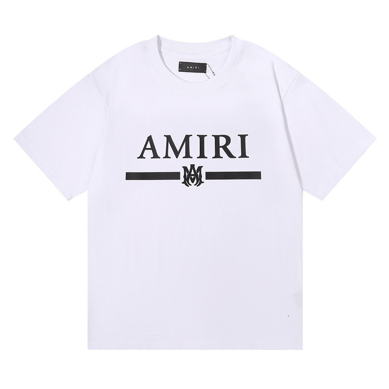 am classic logo letter print tee 2 colors