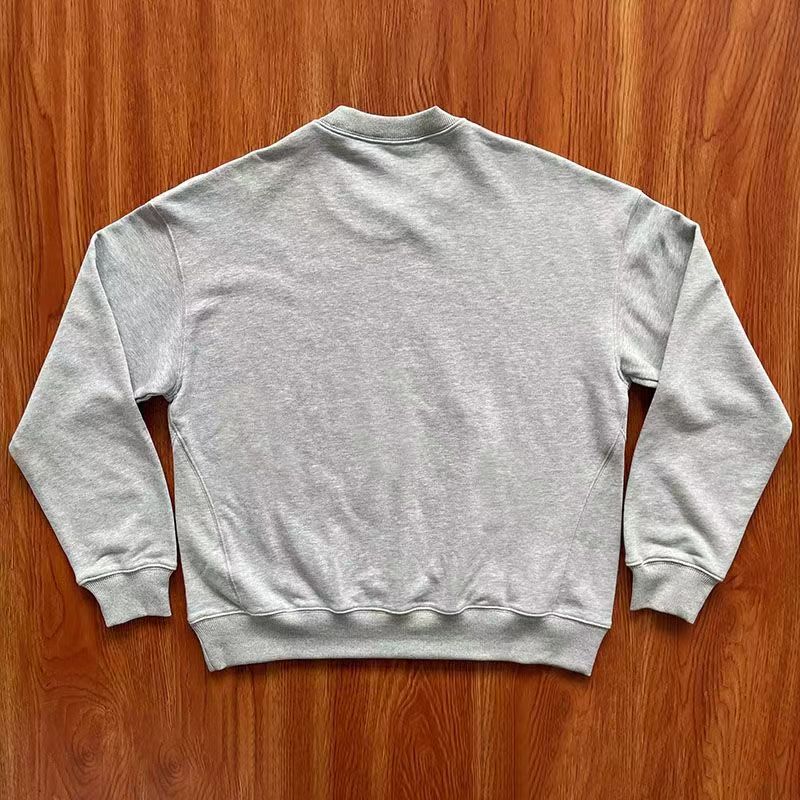 thin classic spider web crew neck sweatshirt 2 colors
