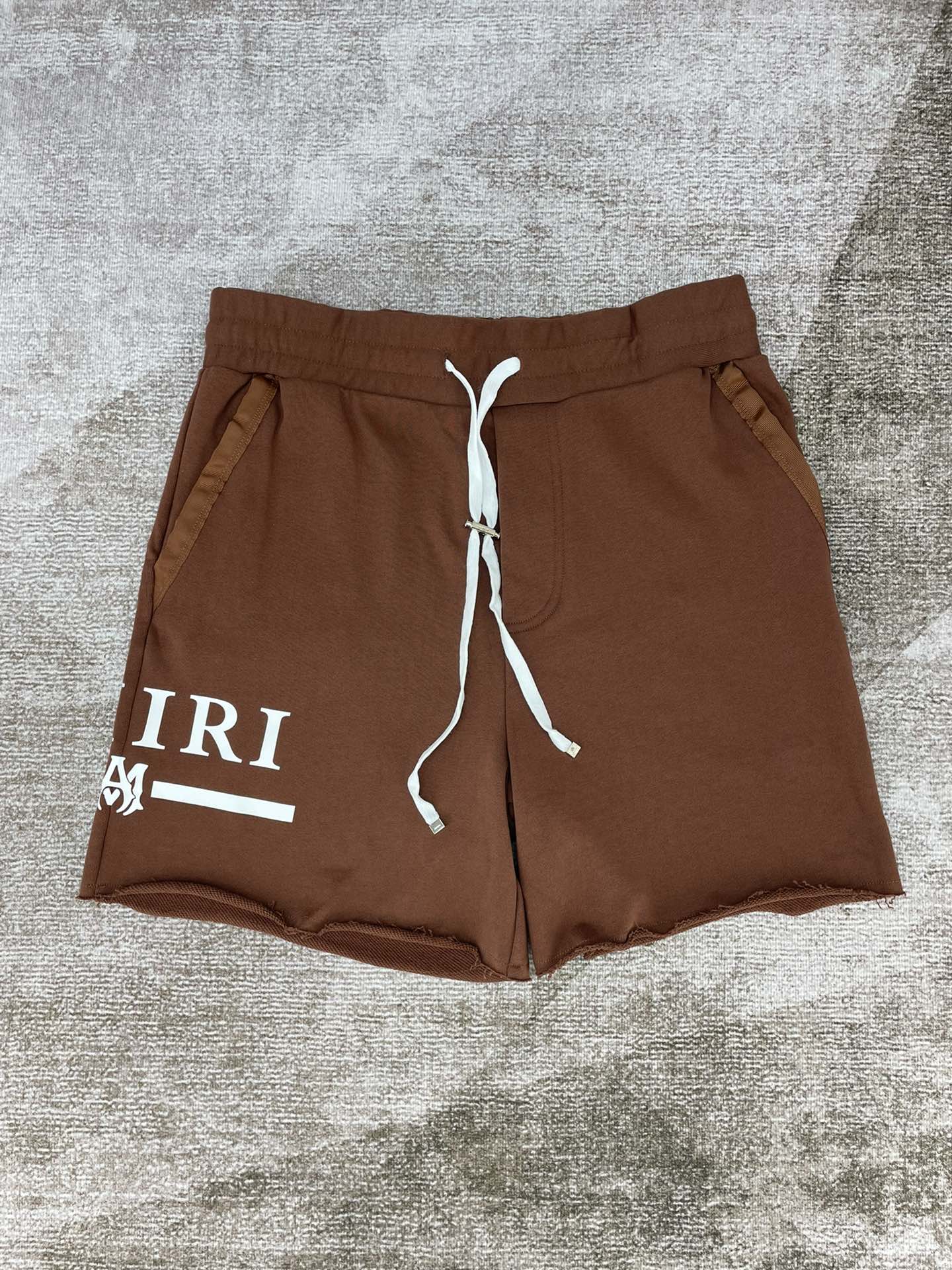 [buy more save more]1:1 quality version brown letter print shorts