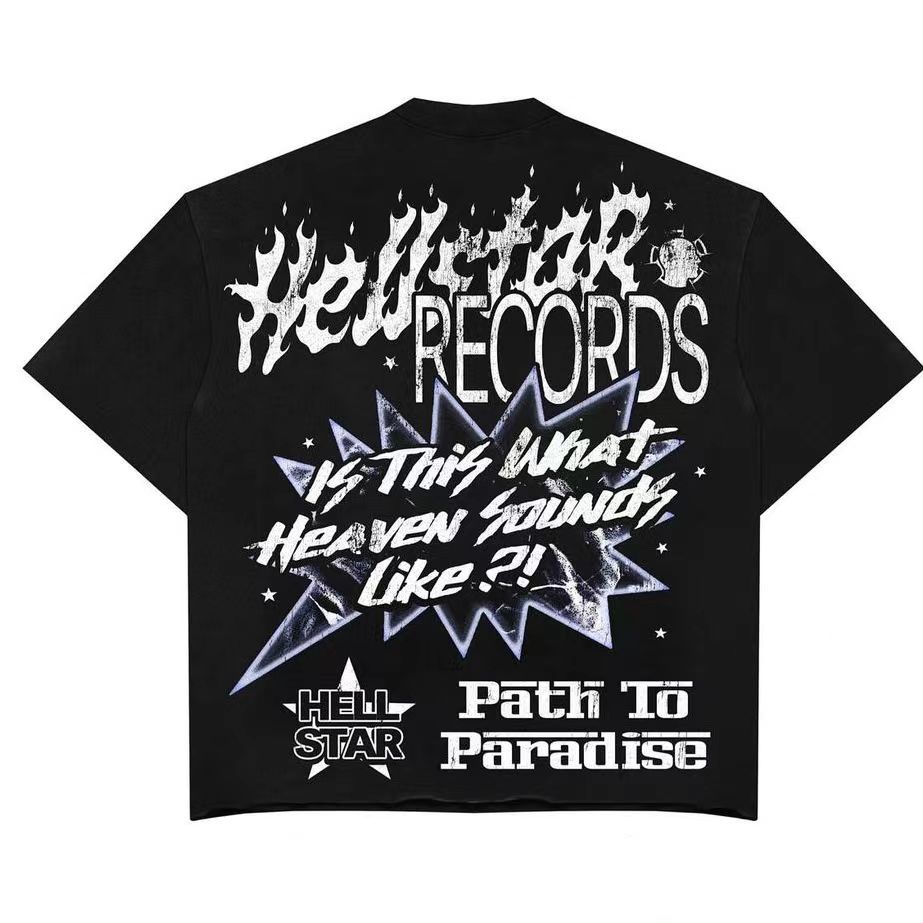 Hellstar Studio Little Boy Headphones T-shirt detail photo 2