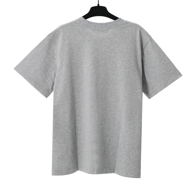 solid color small logo print tee 3 colors