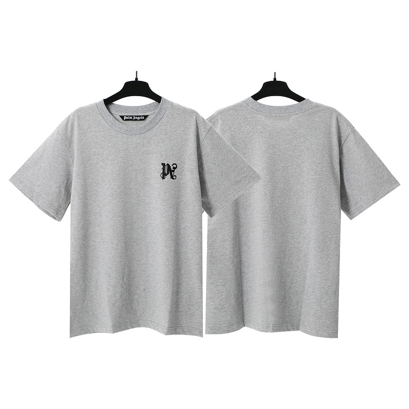 solid color small logo print tee 3 colors