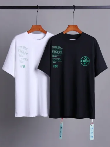 [buy more save more] [oversized version]1:1 quality version Green Color Block Arrow logo Short sleeve
