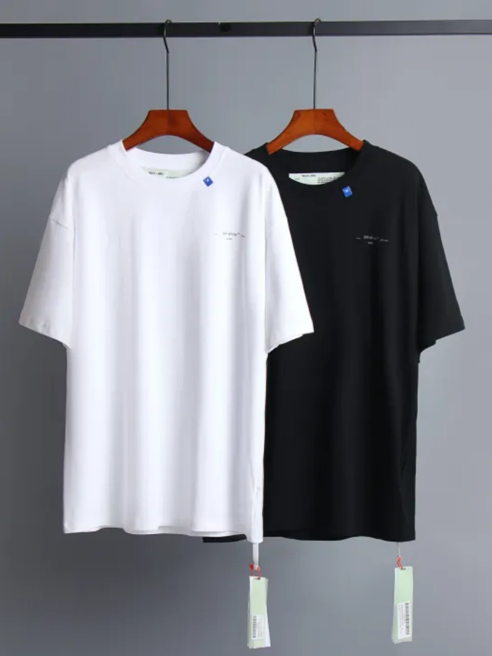 [buy more save more] [oversized version]1:1 quality version minimalist line incomplete arrow short sleeve