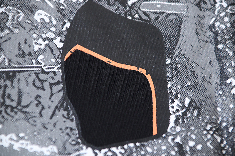 Hellstar Studio 08 Digital Eroded Mottled T-shirt detail photo 10
