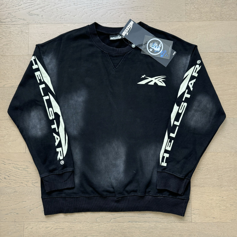Hellstar Studio Double Letter Logo Side Sweatshirt detail photo 1