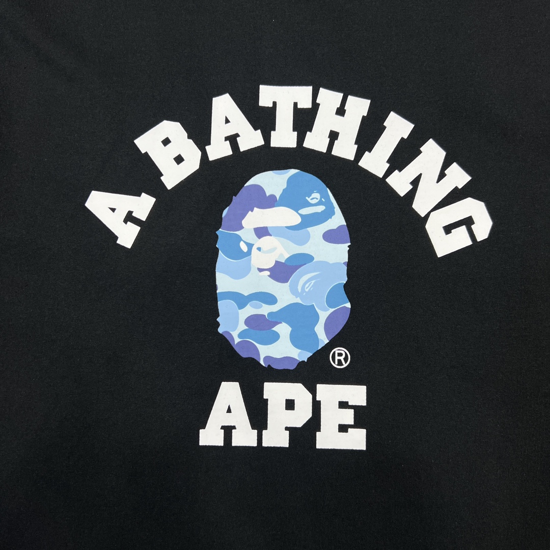 1:1 quality version abc camouflage ape small head print tee 6 colors