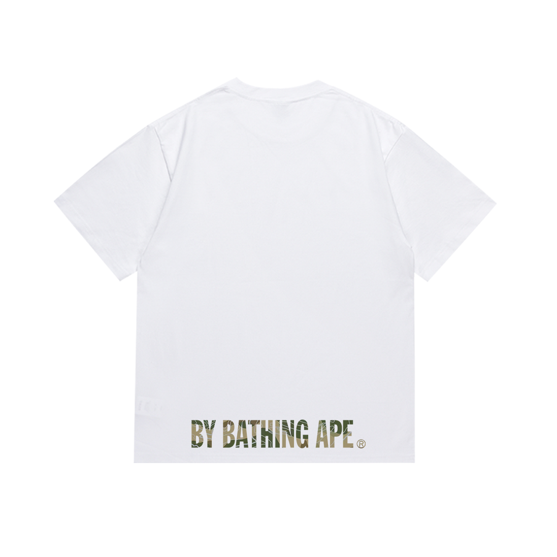 line camouflage ape face tee 2 colors