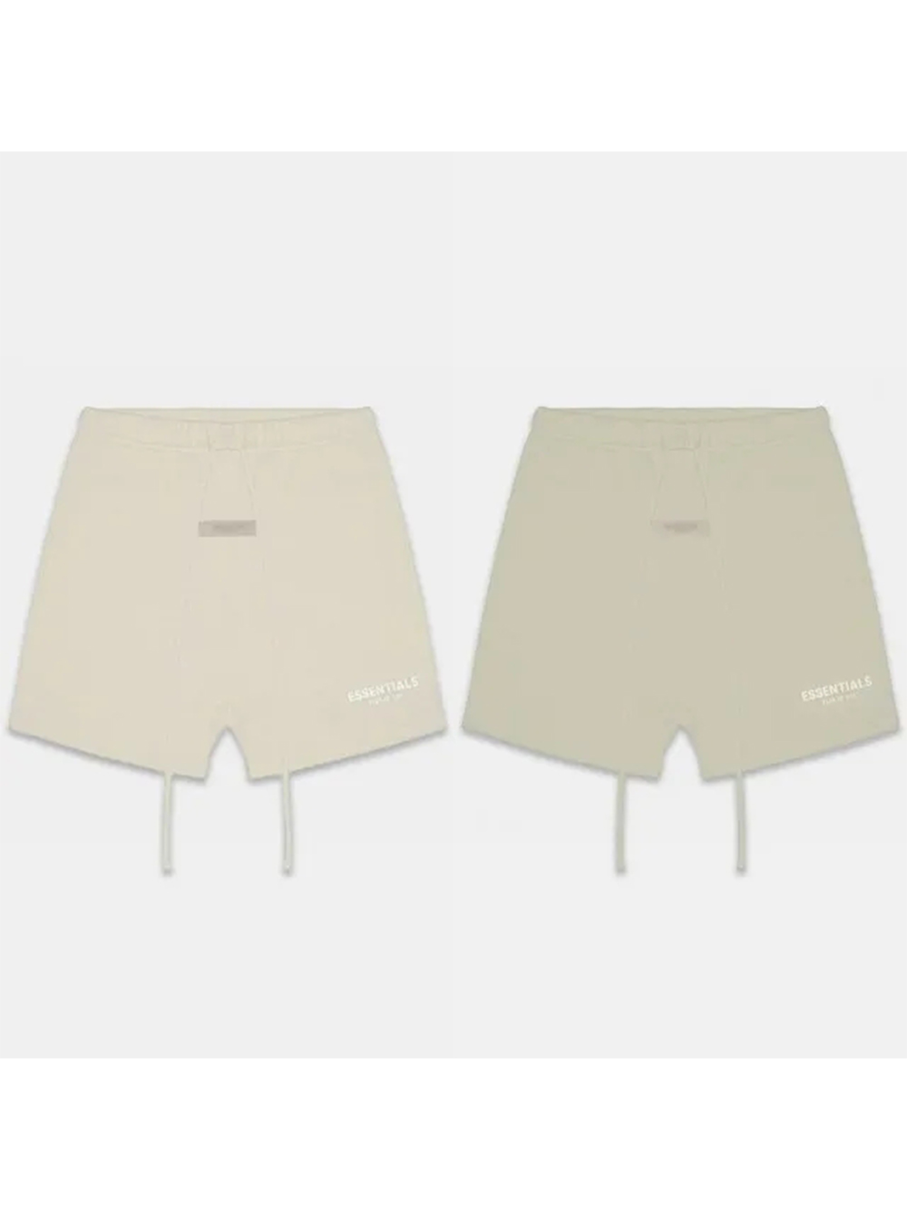 [buy more save more]1:1 quality version fear of god essentials 2022 small flocked logo shorts