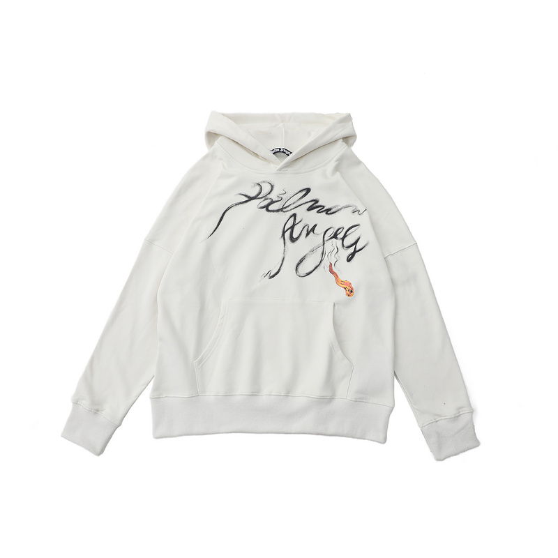 pa smoke graffiti airbrushed letter hoodie 2 colors