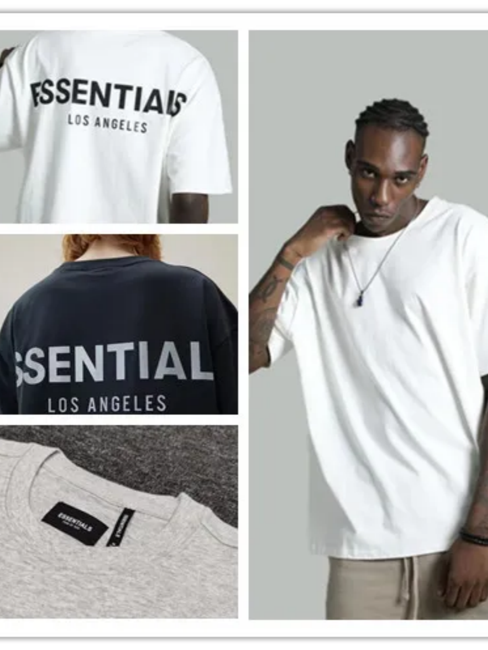 [buy more save more] 1:1 quality version 3m reflective letter short sleeve tee 2 colors
