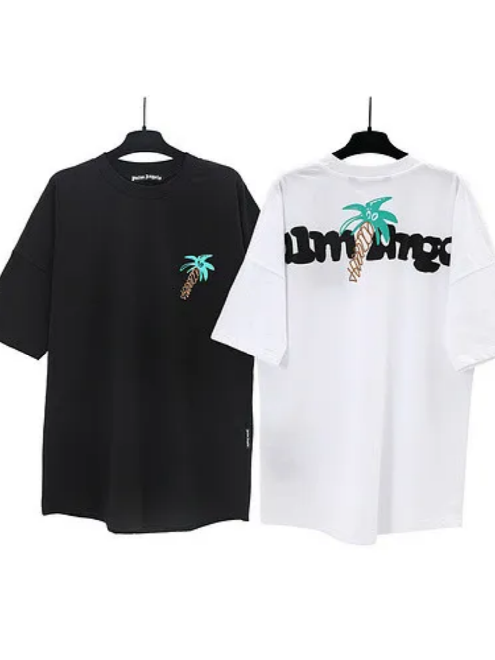 [buy more save more] simple coconut graffiti print short sleeve tee 2 colors