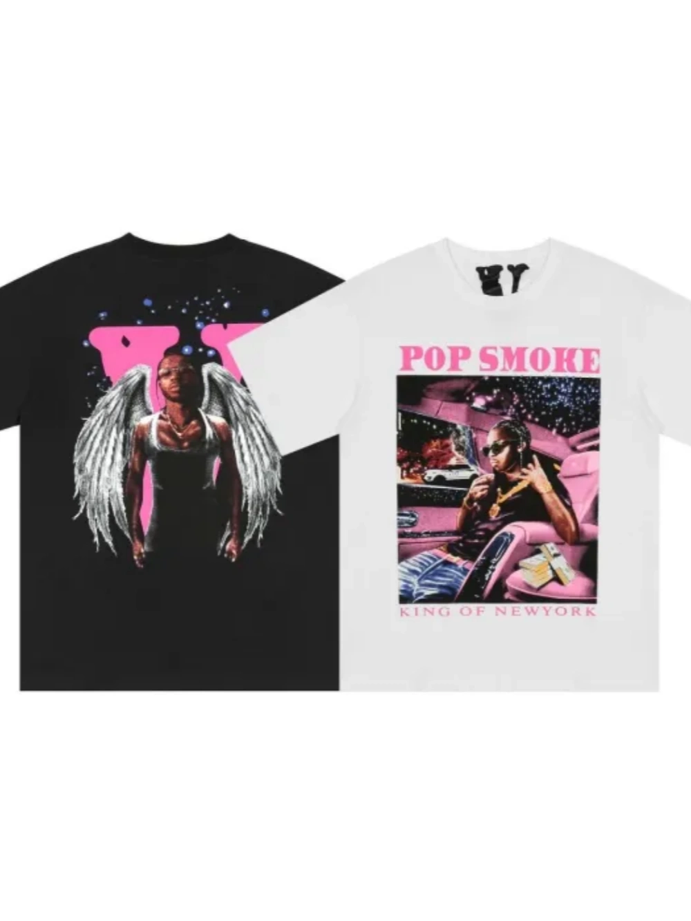 [buy more save more] vlone x pop smoke king of ny tee