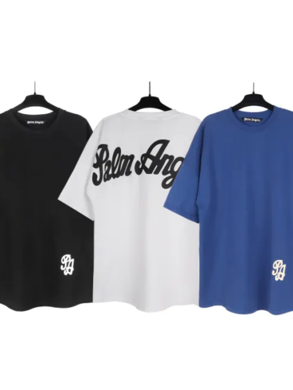 [buy more save more] cursive large letter bat sleeve tee-
