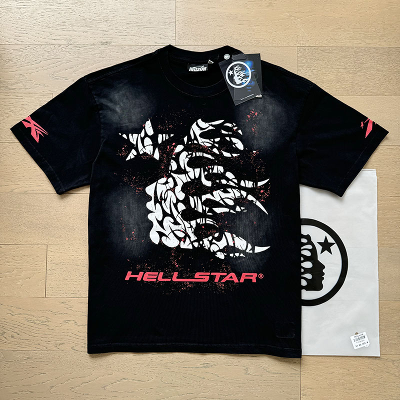 Hellstar Studio Ink Sideways Goddess T-shirt detail photo 1
