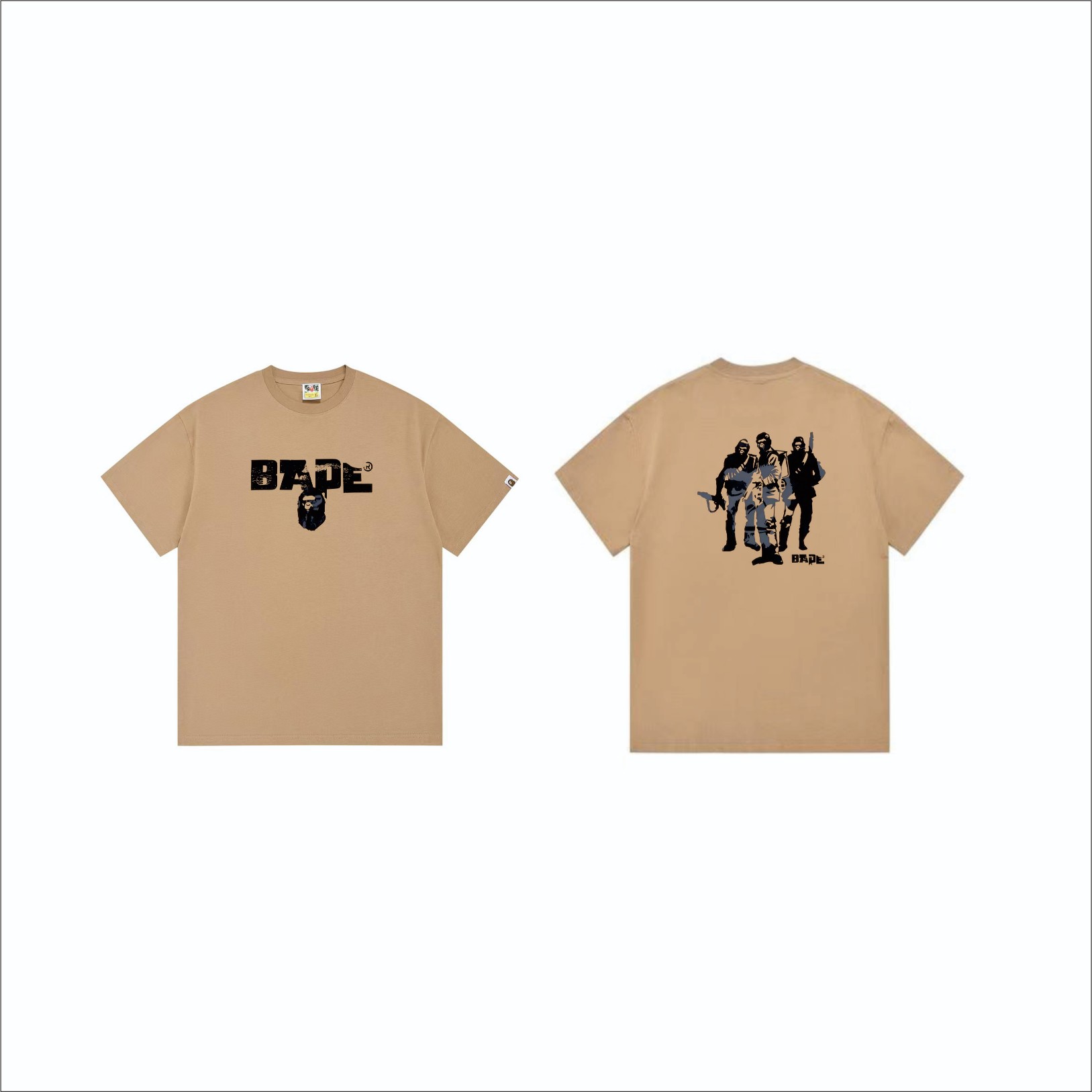 A Bathing Ape Ape Army Tee detail photo 6