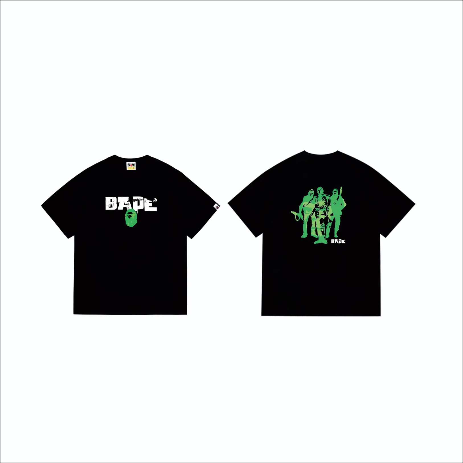 A Bathing Ape Ape Army Tee detail photo 3