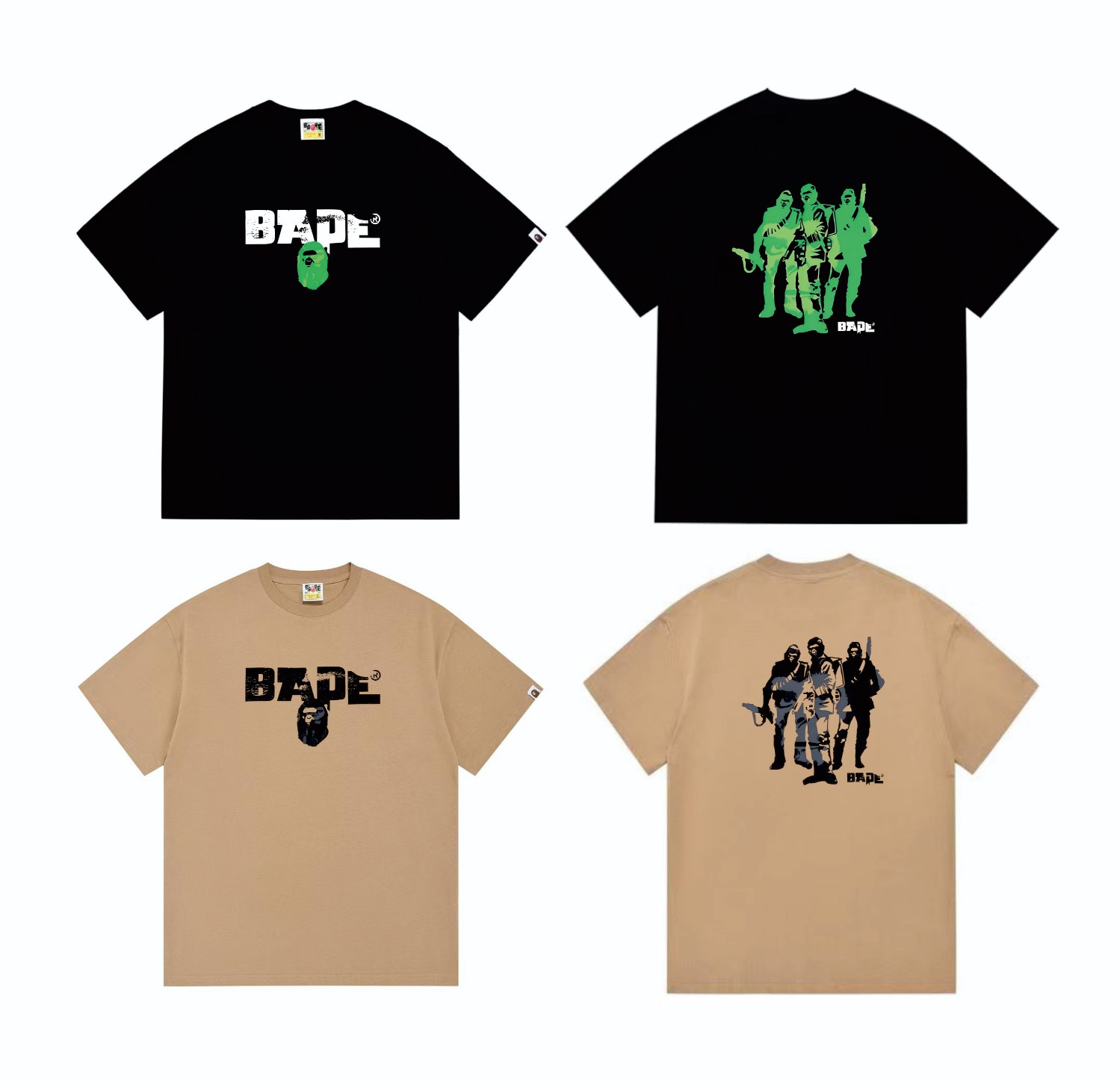 A Bathing Ape Ape Army Tee detail photo 7