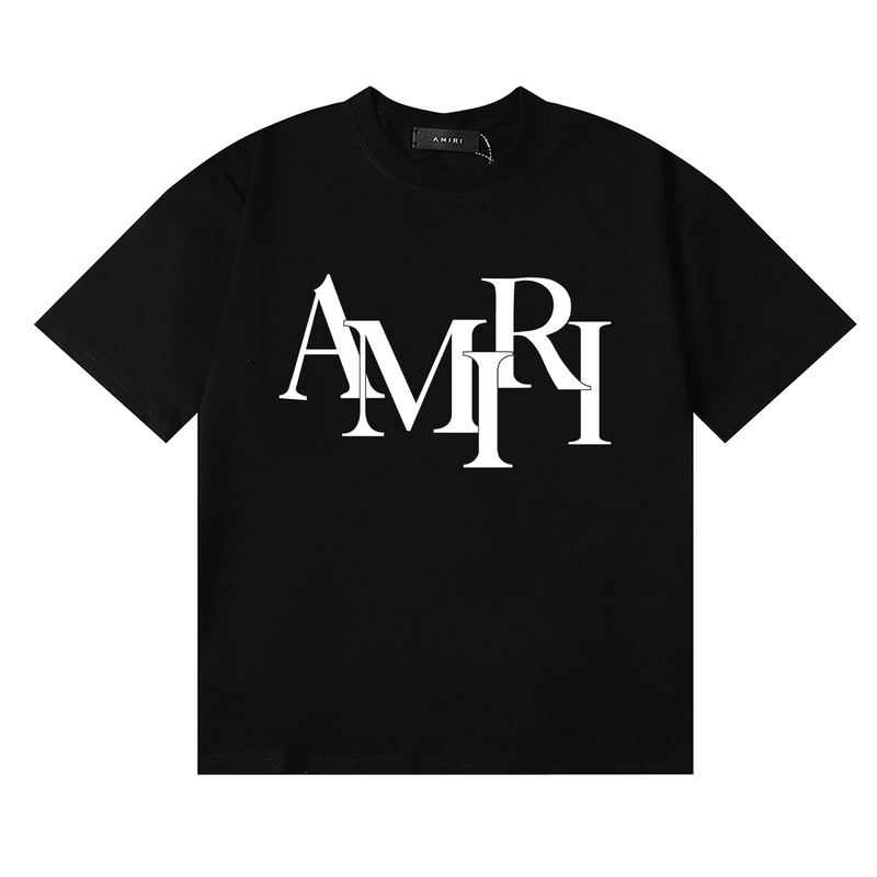 Amiri Colorblocked Letter Printed Tee detail photo 1