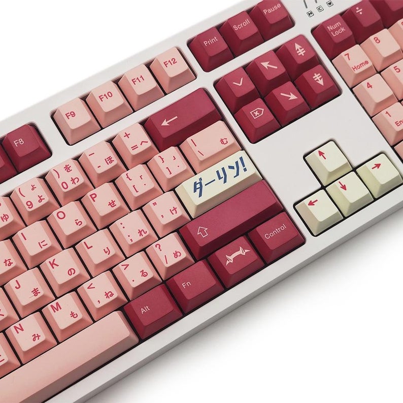 zero two custom keycaps