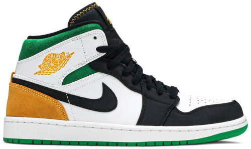 Air Jordan 1 Mid SE Oakland 852542 101