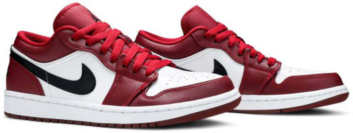 Air Jordan 1 Low Noble Red 553558 604